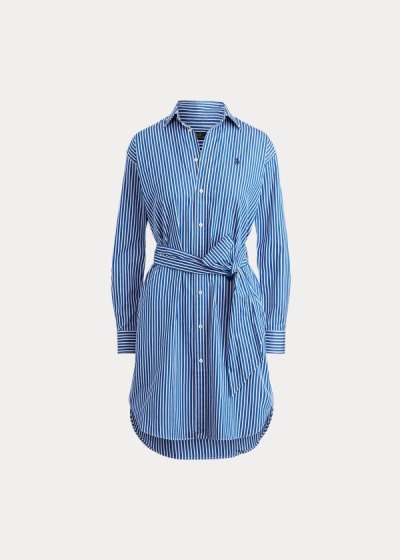 Vestido Polo Ralph Lauren Striped Algodão Mulher 61209-XCMS